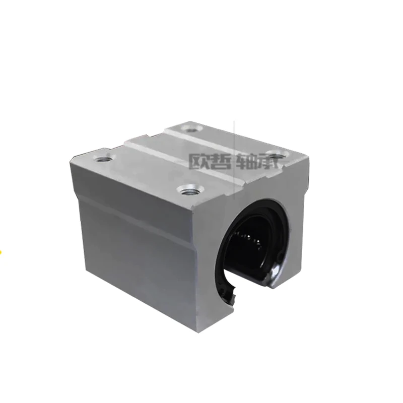 Lengthened slider round guide rail KRBR/KRBRL12 16 20 25 30L with seat linear bearing open type