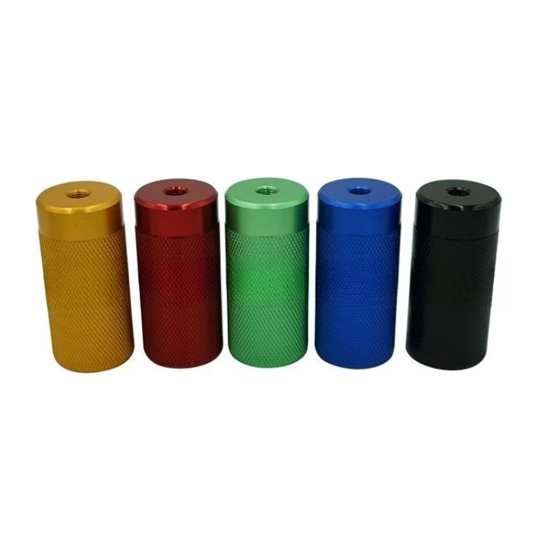 1Pairs Aluminum Alloy Bike Pedals Axle Foot Rest Peg BMX Pedals Rear Pegs Diameter 38*80MM