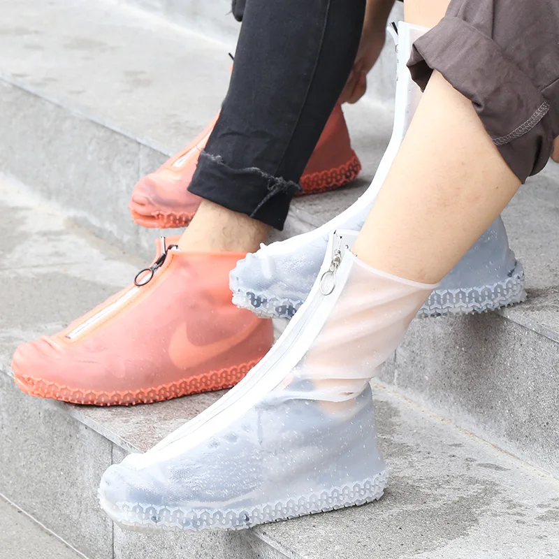 Reusable Silicone Boot and Shoe Covers, Portable Shoe Covers for Rainy Days