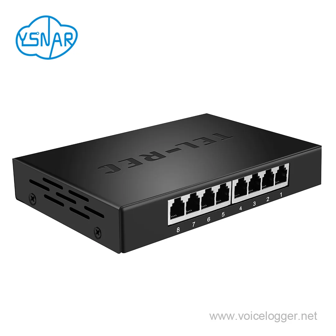 Телефонный звонок записи решений: 8-линия USB телефонный аудио и Идентификатор вызывающего абонента рекордер