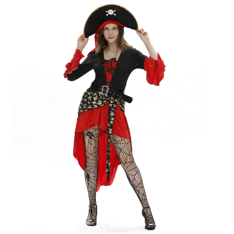 Wholesale Female Sexy Pirate Game Costume Clothes Cosplay Masquerade fairy tail cosplay halloween performance uniform