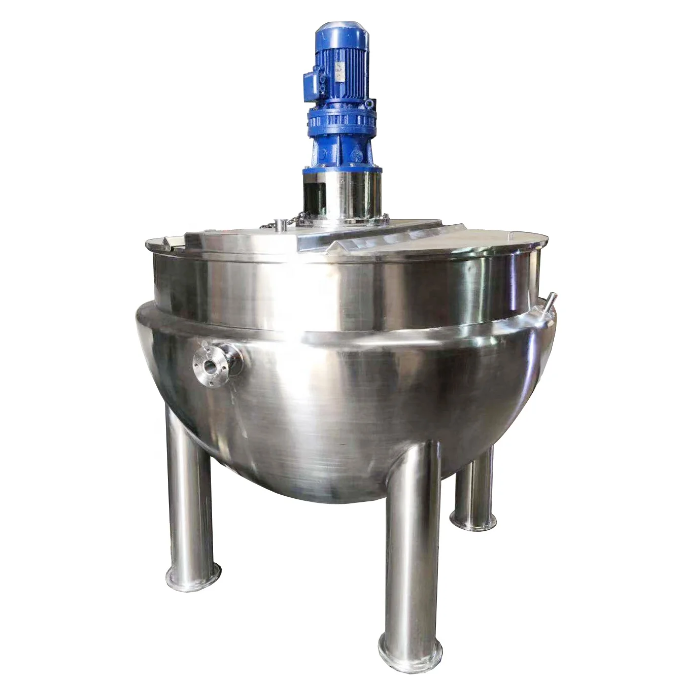 Stainless steel electric/ steam heating jacketed kettle tilting cooking kettle