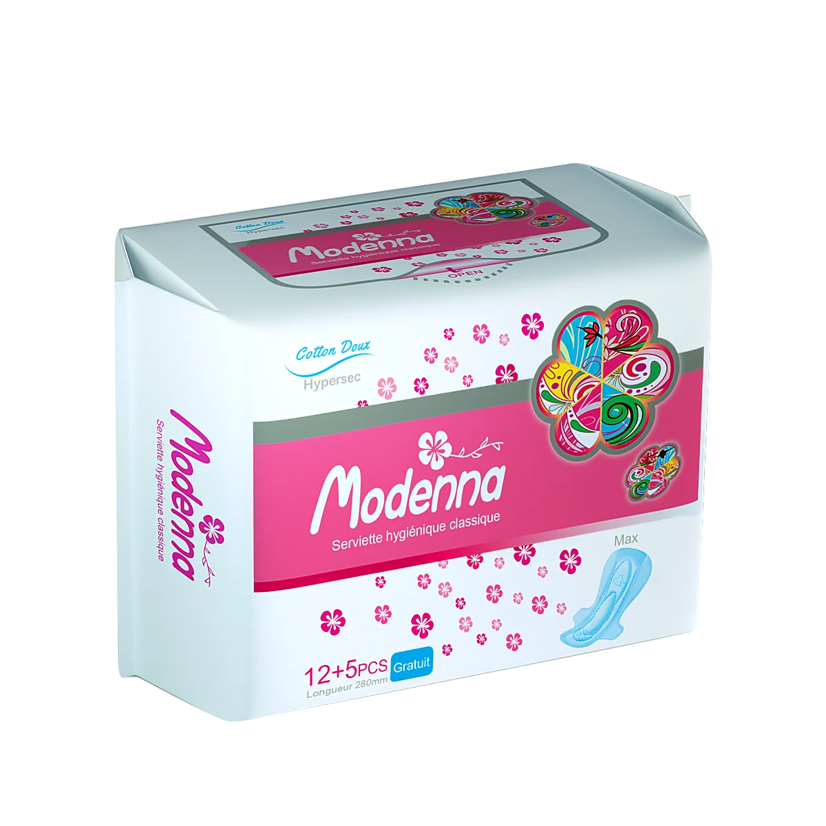 Women health care sanitary napkins menstrual period disposable super thick women sanitary pads with soft surface