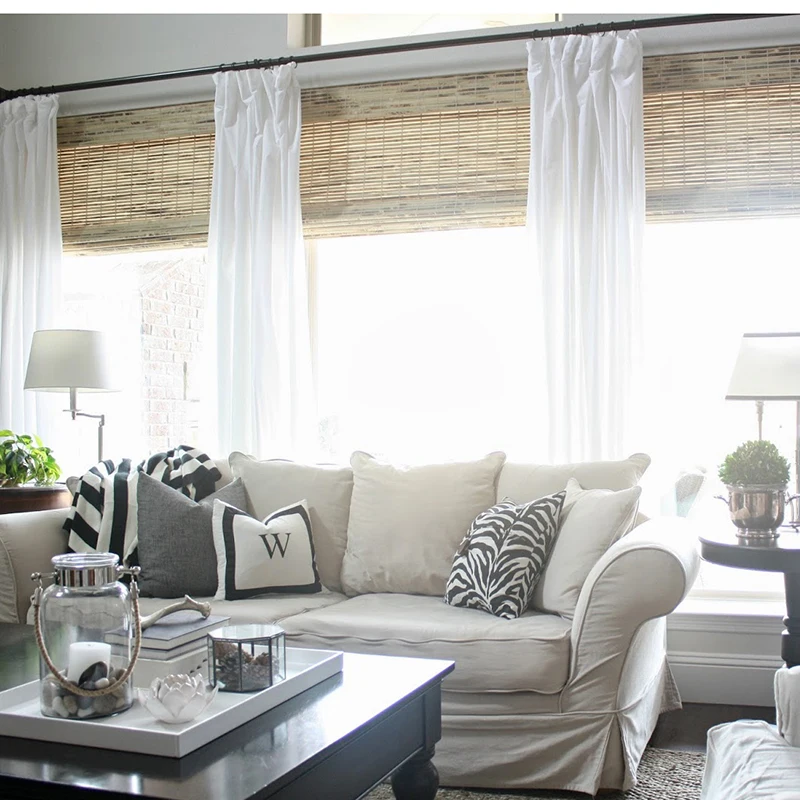 Reed Blind Roller Natural Blinds Outdoor Sunscreen