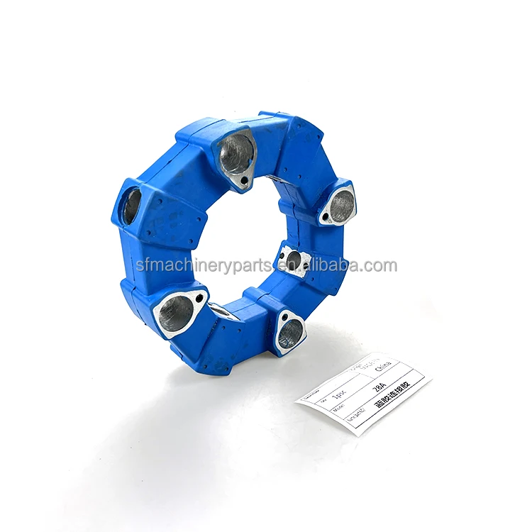 EX100-2 EX120-2 EX120-5 E110 Excavator Rubber Coupling 28A Rubber Coupling Blue
