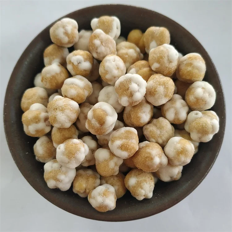 Chinese new crop hot sale snacks chickpeas coated with wasabi
