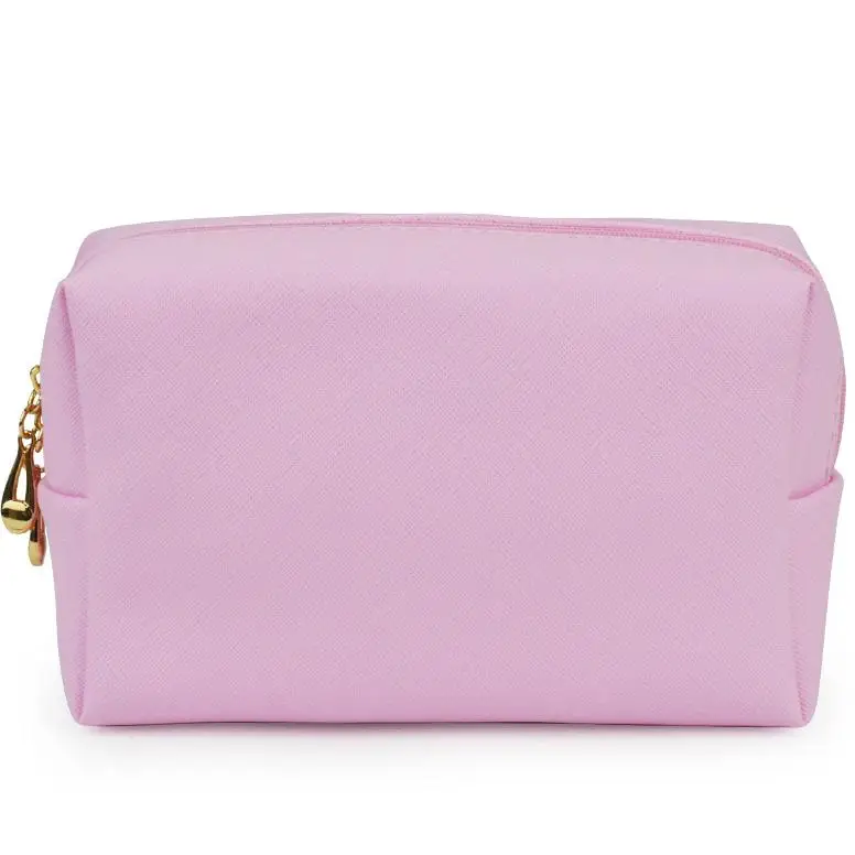 Factory Customized Portable Waterproof PU Cosmetic Bag Travel Wash Storage Bag