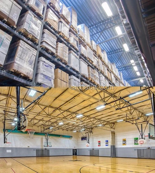 Waterproof ip65 outdoor ceiling mounted surface recessed linear large area lighting for europe warehouse