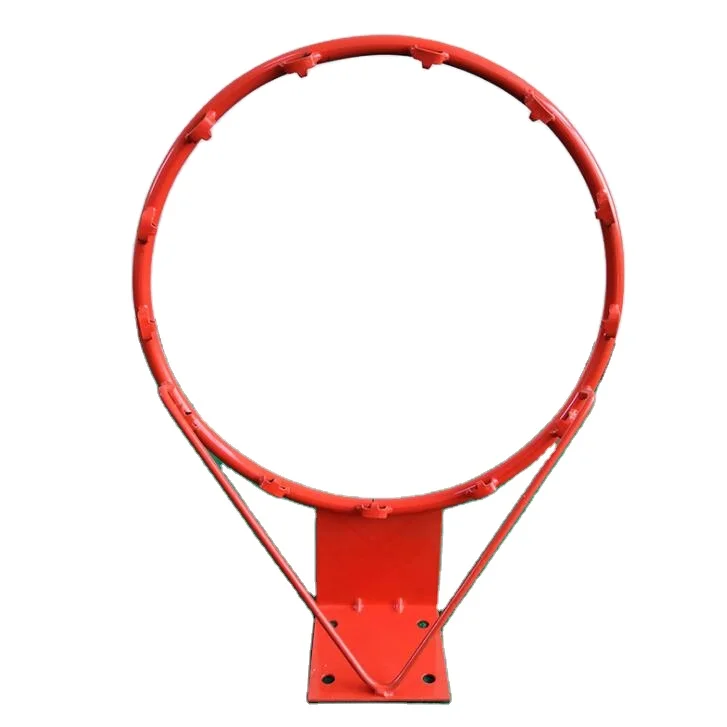 16mm Hollow Metal Basketball Rim Durable Standard Size Nylon Thread Sports Basketball Hoop Mesh Net Backboard Rim Ball Ring
