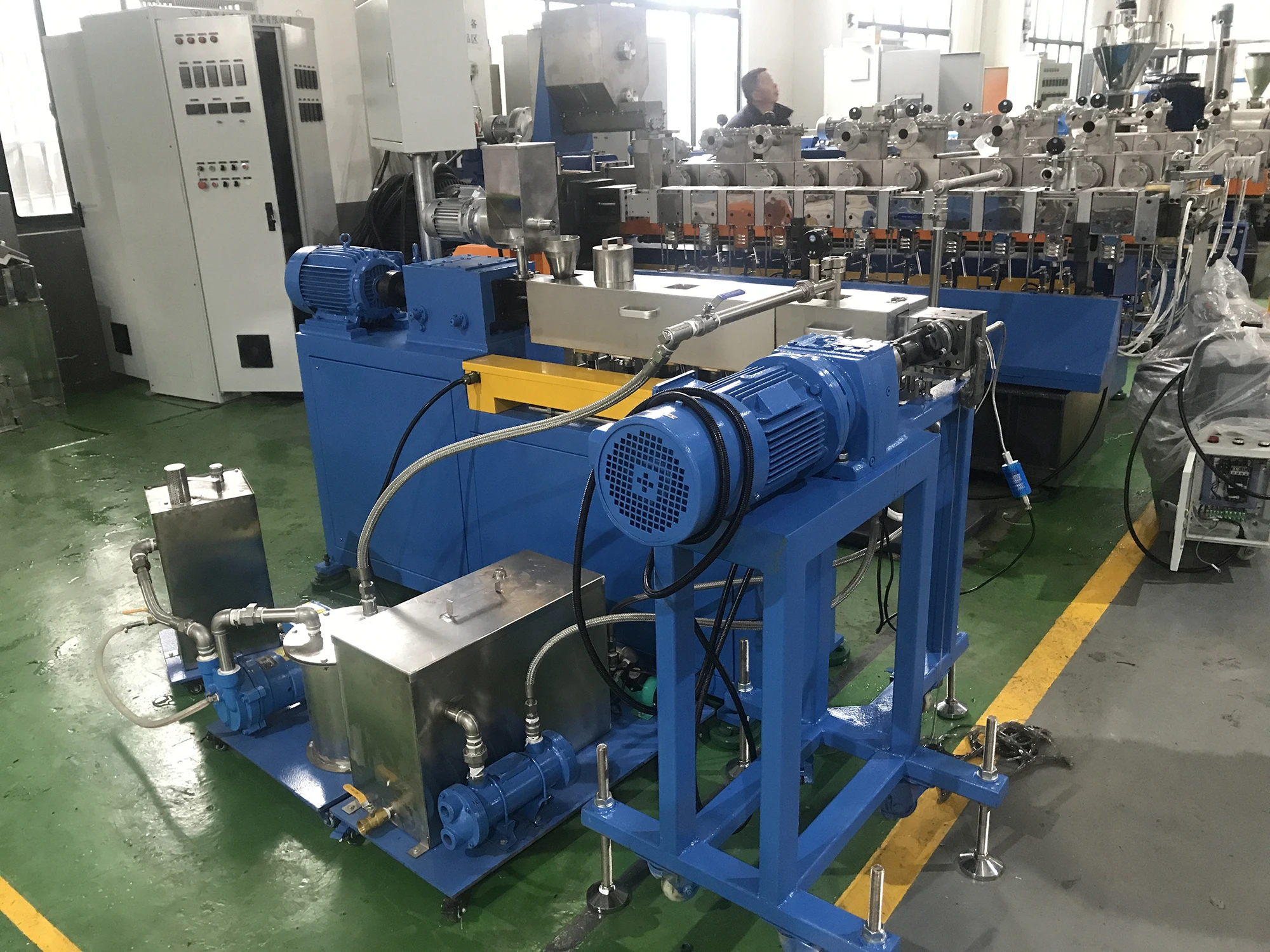 Pelletizing Extruder Machine Rubber Extruder Machine for TPR EVA/Twin Screw Lab
