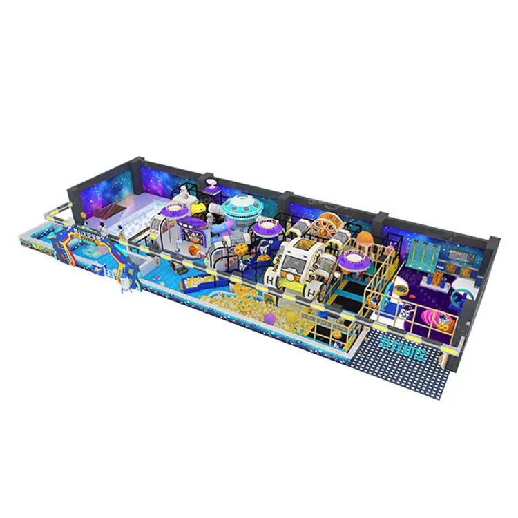 Custom Children playroom soft play center equipment set commercial indoor kids playground