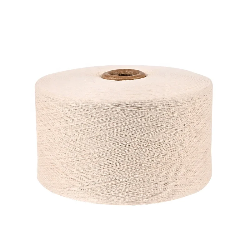 
High Quality 19S Cheap OE Recycled Polyester Cotton Blend Yarn for Garments 