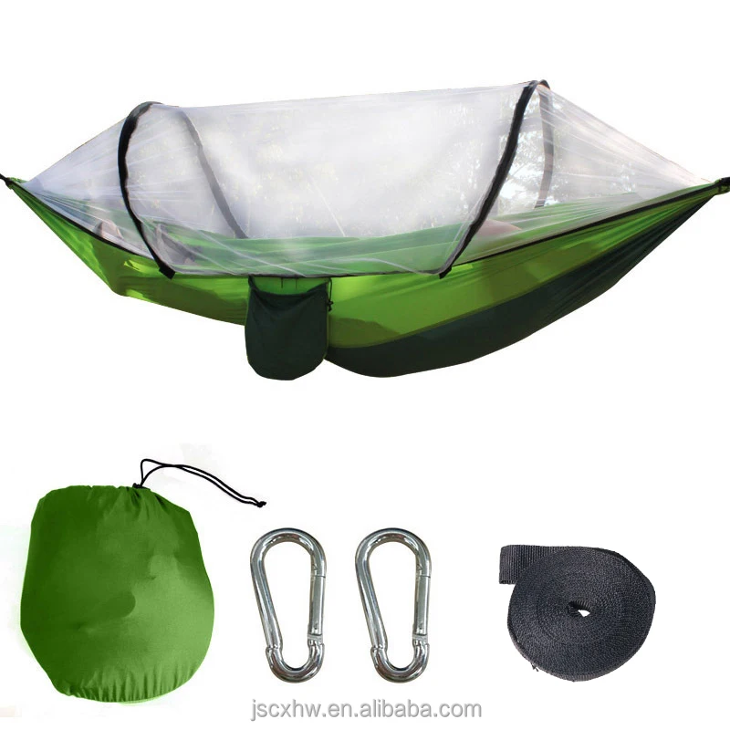 Factory Customized hammock swing chair stand Lightweight Camping Hammock Outdoors,hammock with mosquito net