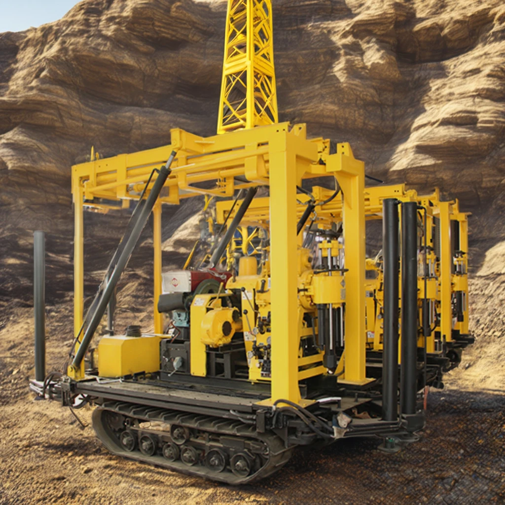 Hz-130yy Core Drilling Rig Movable Cheap Rock Drill Rig Diesel Portable High Quality Hydraulic Core Drill Rig for Sale