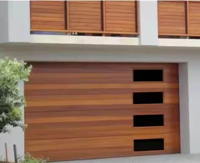 Guangdong modern high quality electric garage door gate automatic sectional overhead garage door for good price