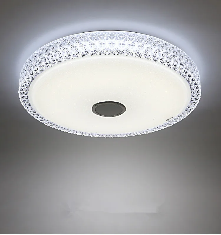Blueteeth-Lautsprecher drahtlose RGB With remote led ceiling lamp bedroom bathroom hotel Decor led light fixtures