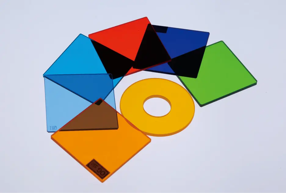 Cheap Optical Filter Lp500nm Longpass Optical Filter Beam Splitter Dichroic Mirror Glass Fused Blue Green Red Dichroic Lens