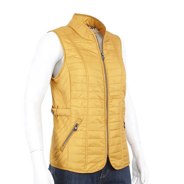 Custom multi pocket high vest waterproof woman winter long jacket