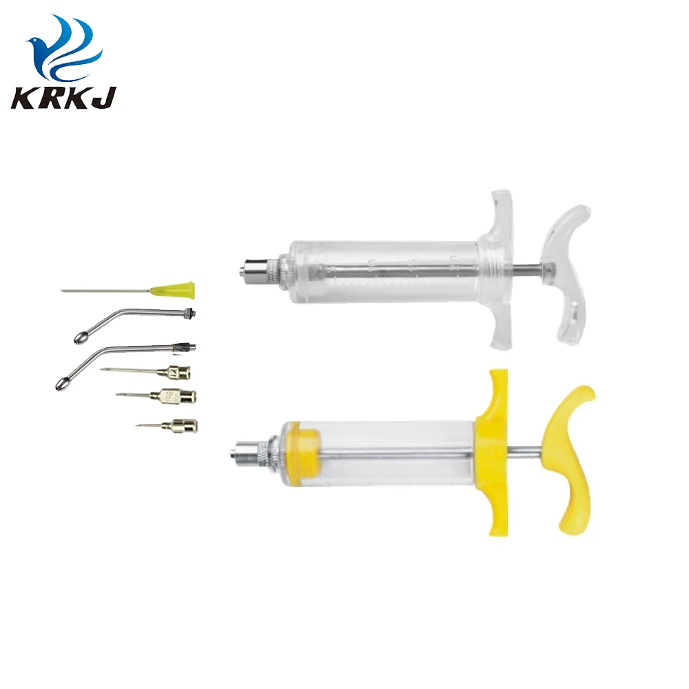 KD303 10mL 20mL Bird Parrot Pigeon Fledgling Manual Rearing Gavage Needle Tube Feeding TPX Syringe