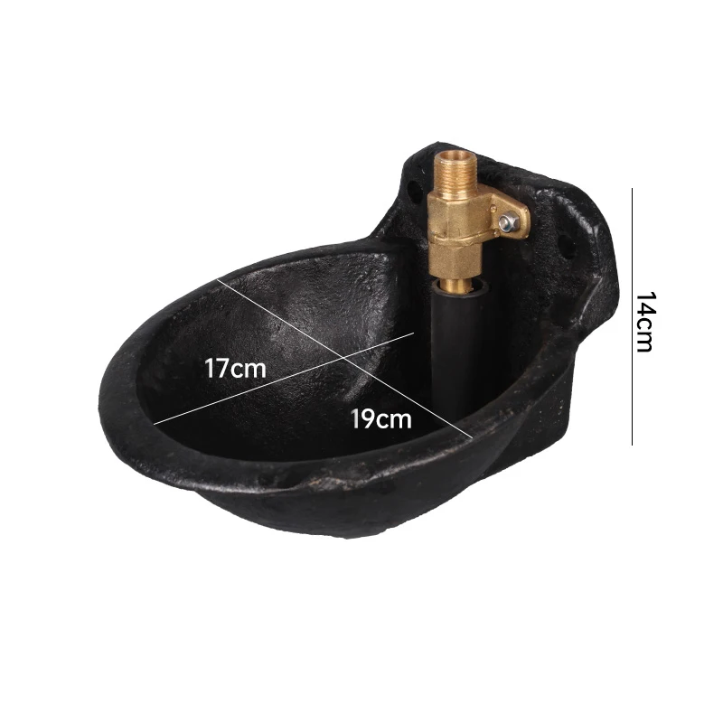 Livestock Animal Drinking Equipment cast iron water drinker goat drinking bowl for farm