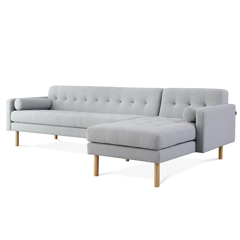 Living room sets fabric modular l-shape large corner sofa 5003