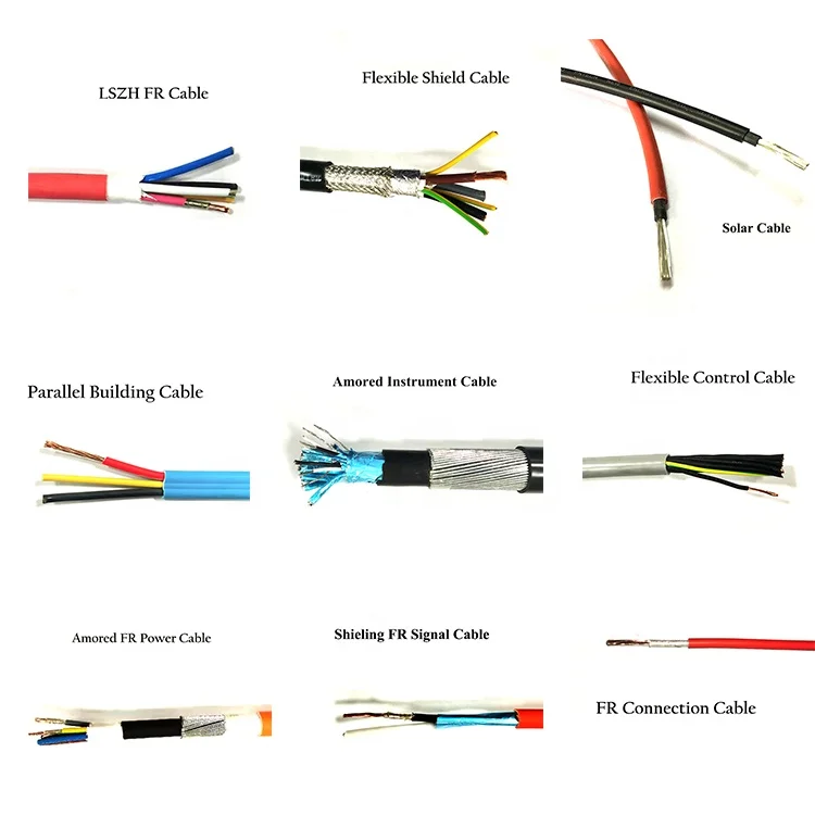 Flame Retardant Armored Instrument Cable for Signals Transmission
