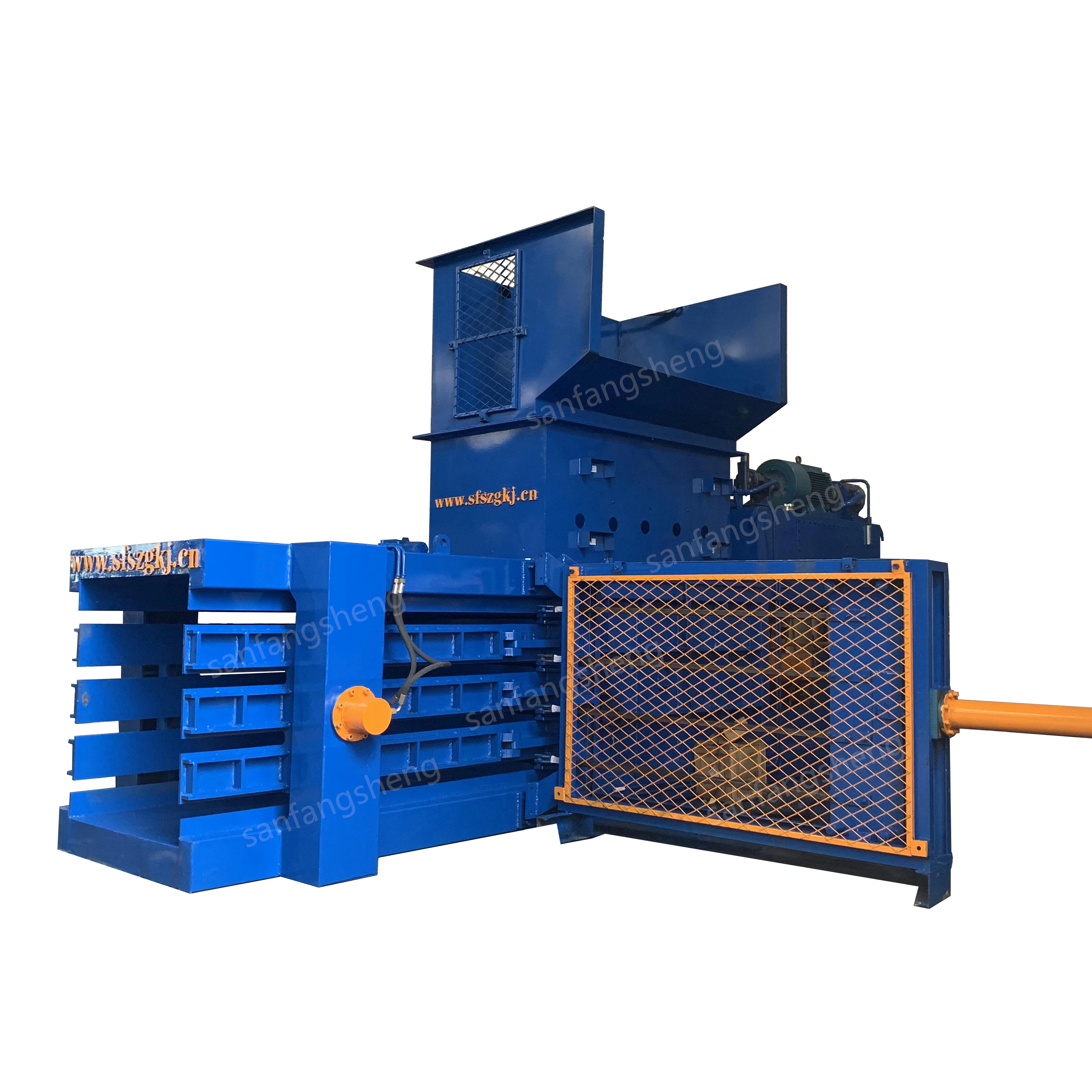 EPA-400 Automatic Horizontal hydraulic baler / cardboard baling press machine for old clothes