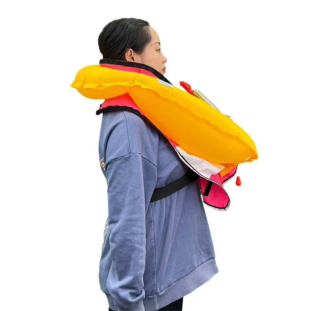 Eyson Portable Automatic Life Jacket Inflator Manual Automatic Safety Inflatable Life Jacket with Collar Yamaha
