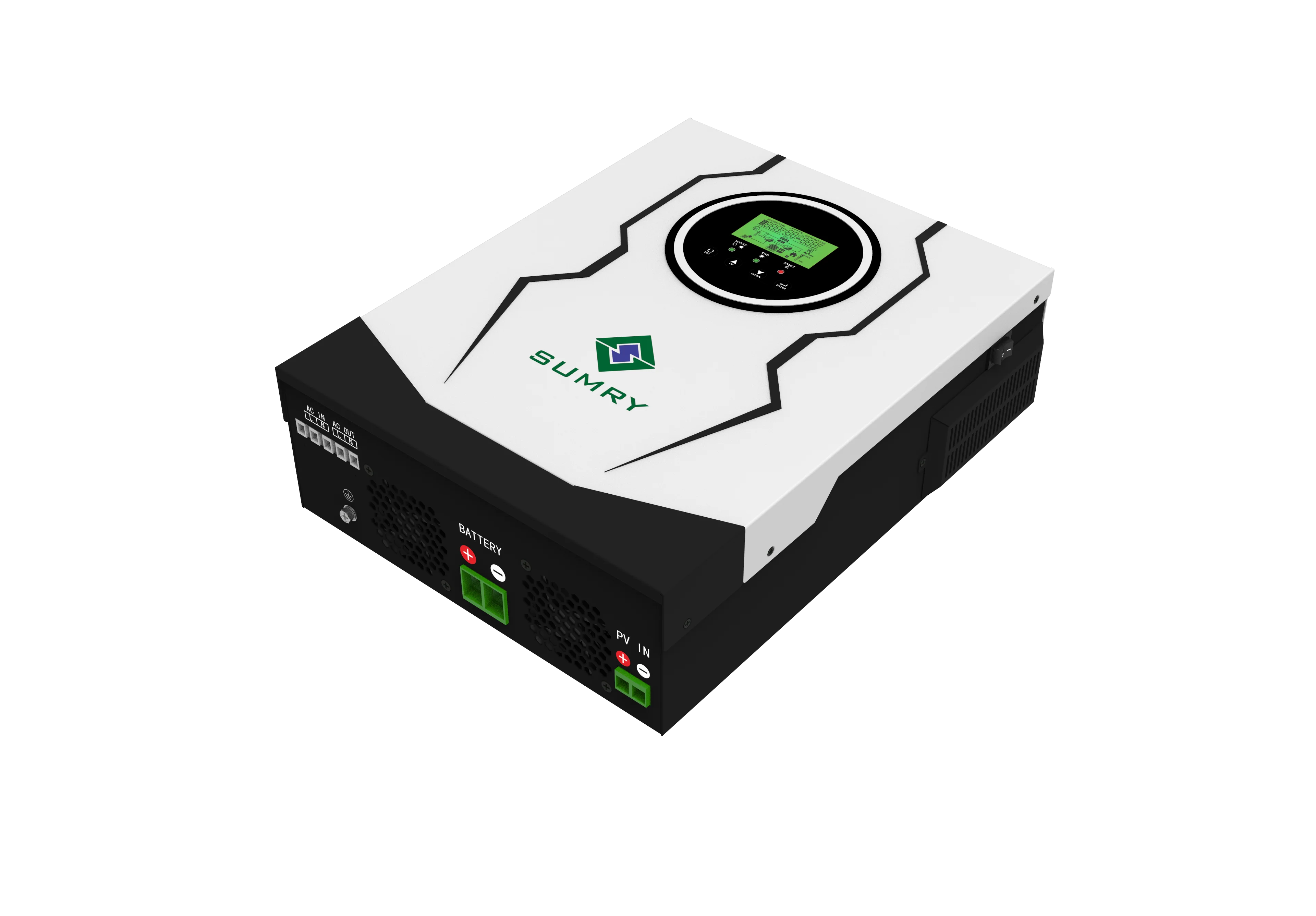 Sumry Factory 3kw 3.2kva Mppt 80a 450vdc PV Input 230vac 48v no Parallel Function 3000w Hybrid Solar Inverter