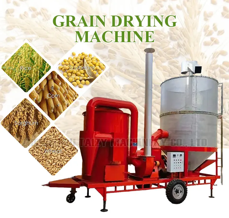 mobile corn millet dryer rice grain dryer machine