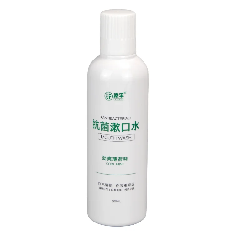 Поставщик Gmpc, частная марка, средство для умывания рта, мягкая формула для ухода за полостью рта, добавьте экстракт прополиса, аромат зеленого чая, дыхательный ополаскиватель для полости рта