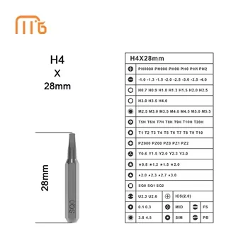 Factory wholesale supports customized s2 28mm square screwdriver bit high quality Phosphate Ash SQ0 SQ1 SQ2 screwdriver bit
