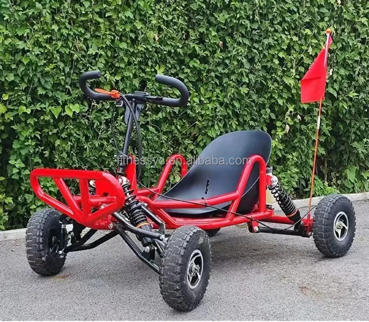 Outdoor Adventure Hydraulic Disc Brake Off-Road Racing Go Kart Drifting Car for Adults 63cc Engine Electric & Gas Fuel Options