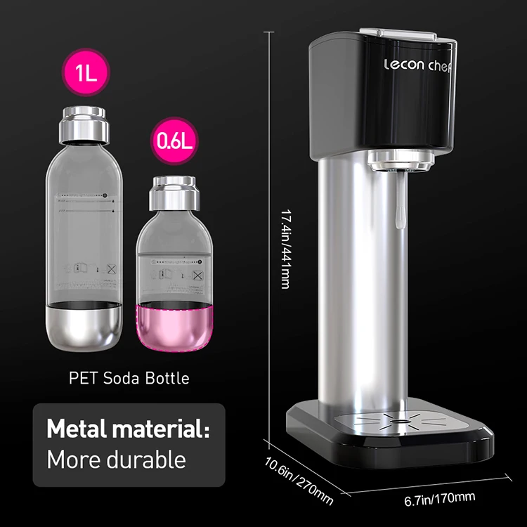 CO2 Gas Sparkling Water Maker Machine Home Soda Maker Desktop Soda Water Maker Sparkling Water Machine