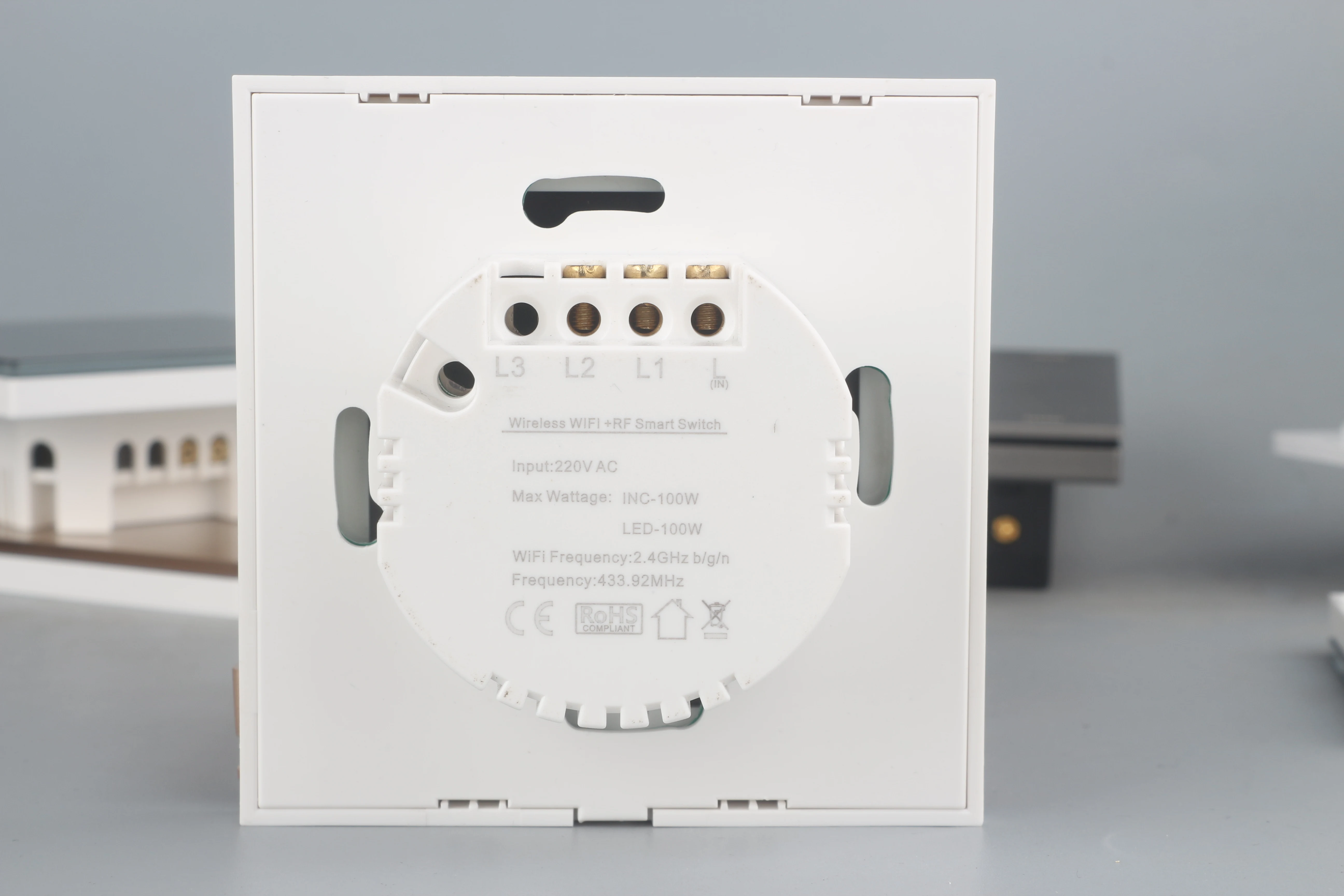 ksmt Tuya Alexa/Google Home Remote Control Relay Automation  Touch Smart Wifi  Switch