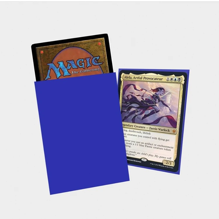 CKCS252  New Release Blue Custom Premium Mtg Matte Card Sleeve 600pcs per case