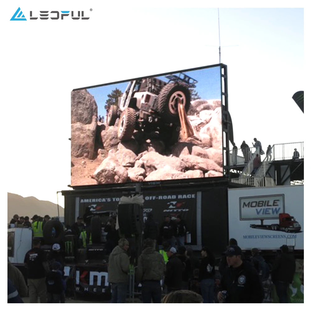 Outdoor Esterno Exterior Rental Screen Pantallas LED 3 Mt X 4 Mt Screen Ecran De Concert Management Equipment For Churches