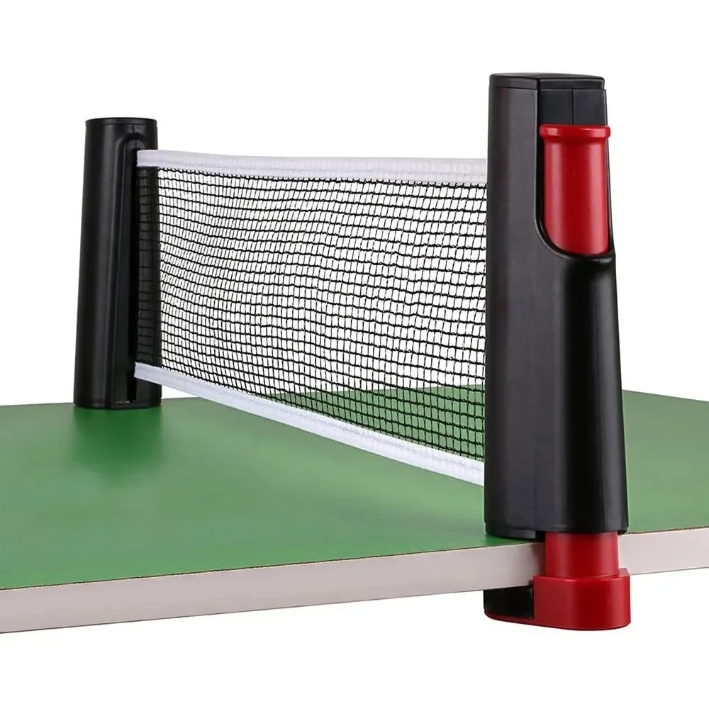 Customizable High Quality Retractable Mobile table tennis Net Post Portable Extensible Table Tennis Net