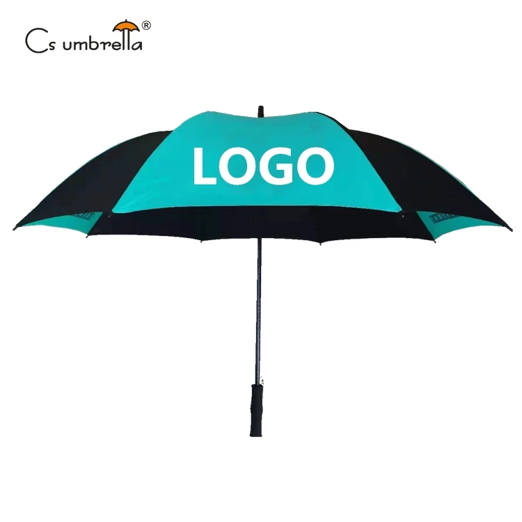 YS-7008 Umbrella Supplier High Quality Umbrella With Logo Big Size Windproof Waterproof Custom Logo Advertising Golf Umbrella
