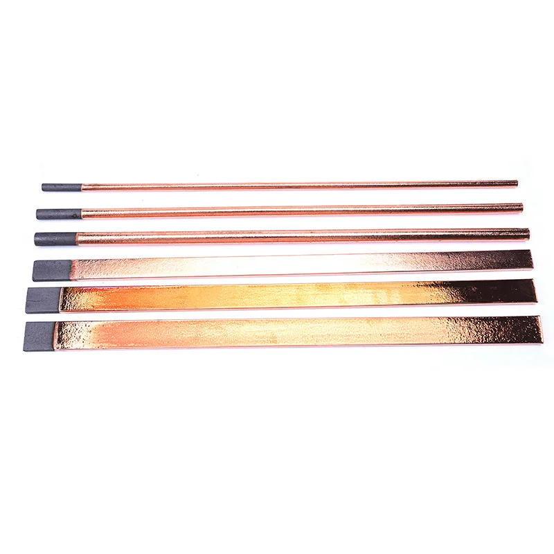 Carbon arc bubble carbon rod oblate 35.5*1.5/1.8/2.0/0.6/0.8/1.0 electrode graphite rod DC