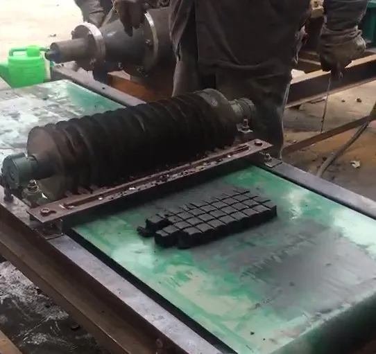 Factory Price High Output Hookah Charcoal Briquette Cutting Machine Automatic Cube Shisha Charcoal Briquette Extruder