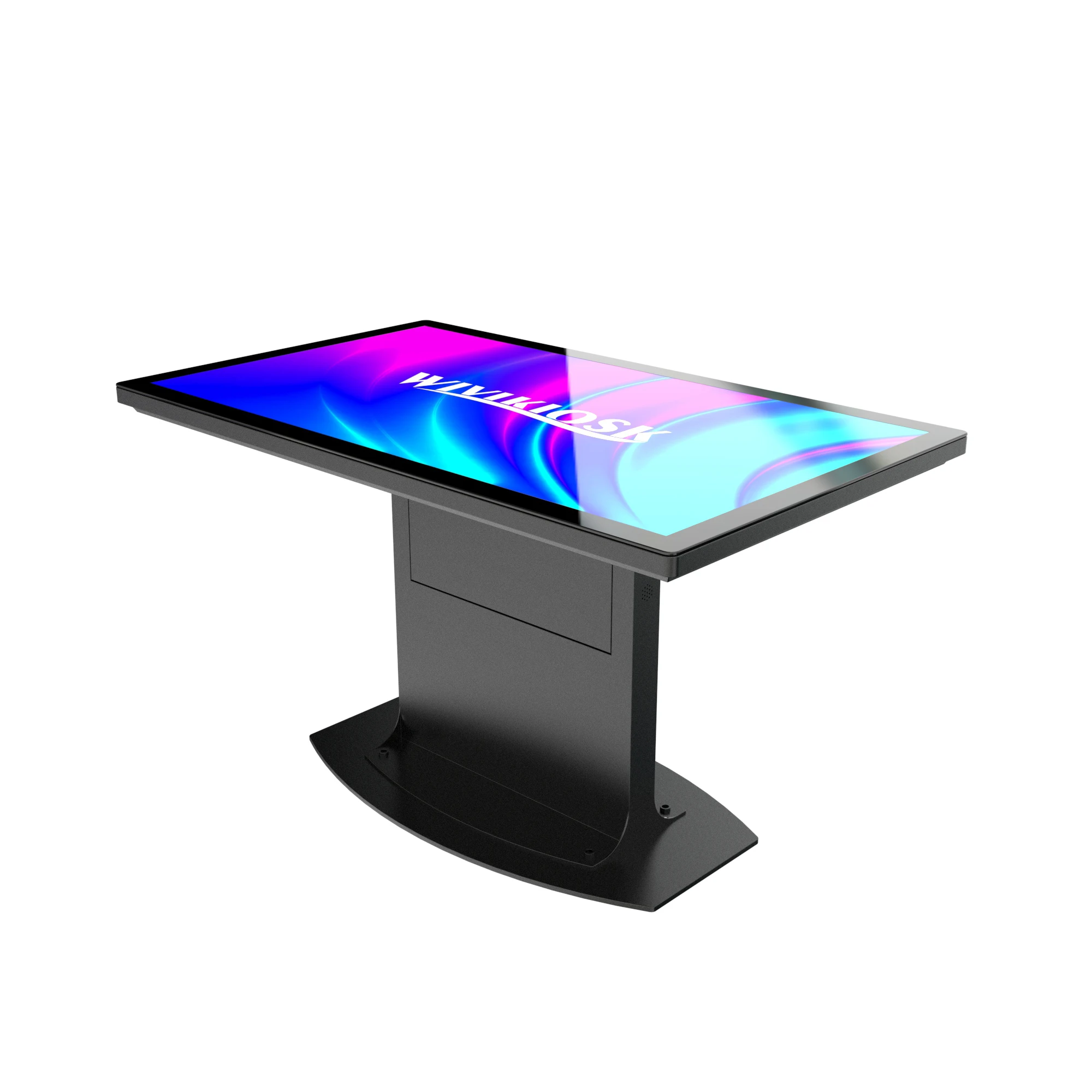 43 55 inch indoor LCD touch interactive multi waterproof coffee restaurant smart table screen kiosk