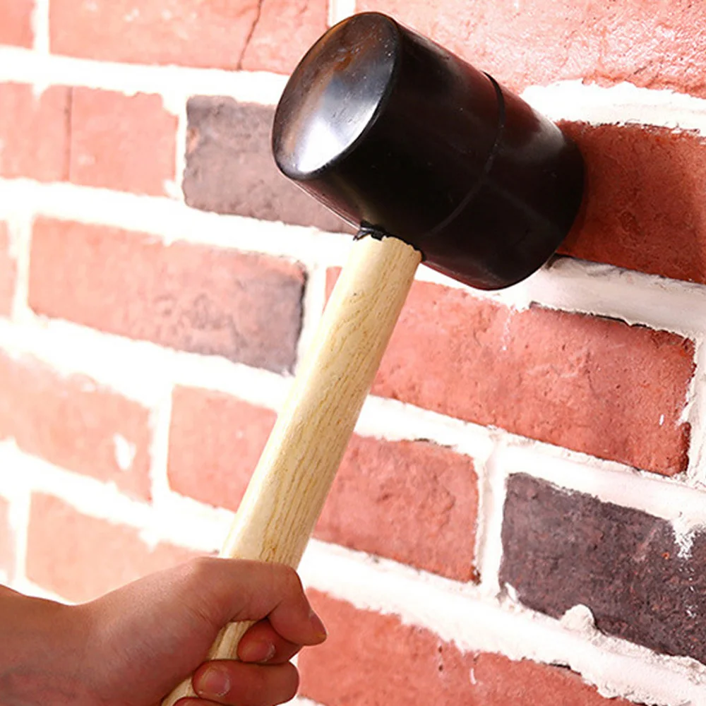 rubber hammer plastic mallet suitable for installation of floor and brick walls