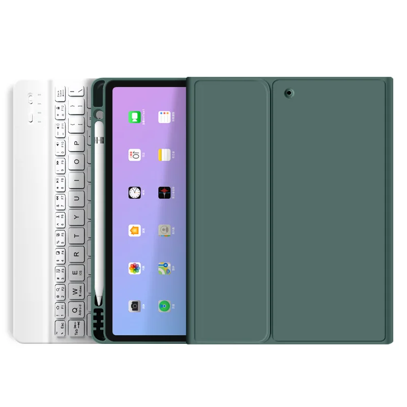 Чехол 10 2 дюйма с беспроводной клавиатурой для iPad 7-го/8-го