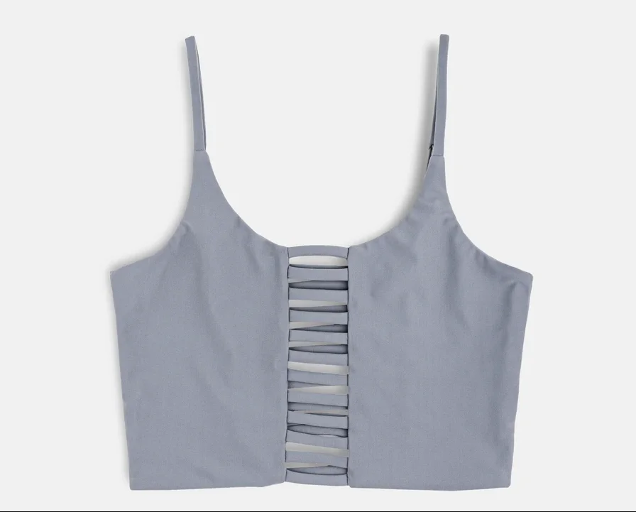 
Sports Bra for Women Girl Front & Back Spoghetti Detaiing Sport Bra for Girl Yoji 