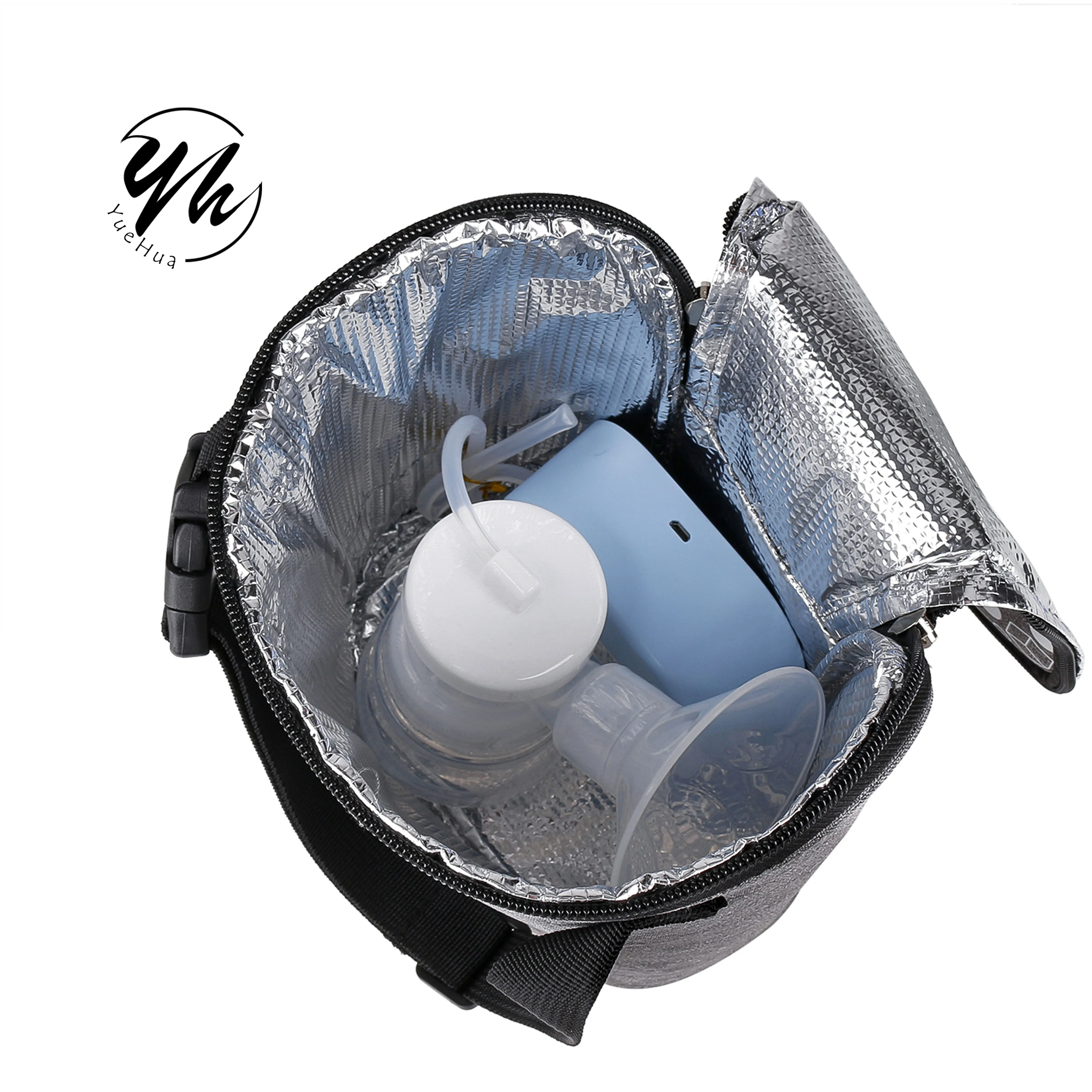 Tote Cooler Bag Insulated Bottle Bag with Ice Pack Portable Waterproof Cooler Bag Great for Nursing Baby Mom Daycare