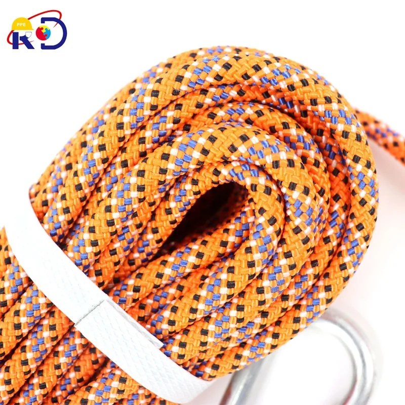 high strength polyester outdoor escape first aid safety rope