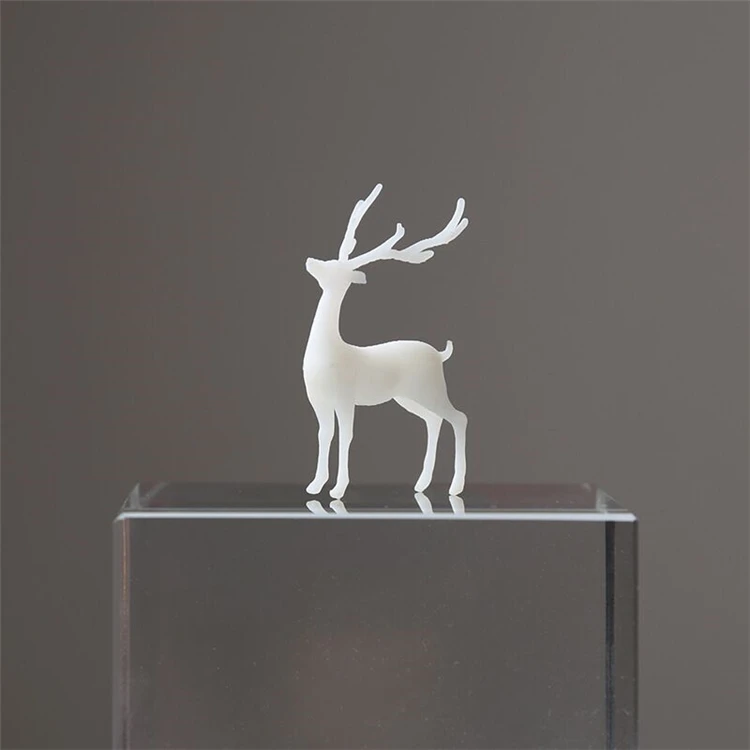 Handcraft Deer Fille Plastic 3d Resin Filler