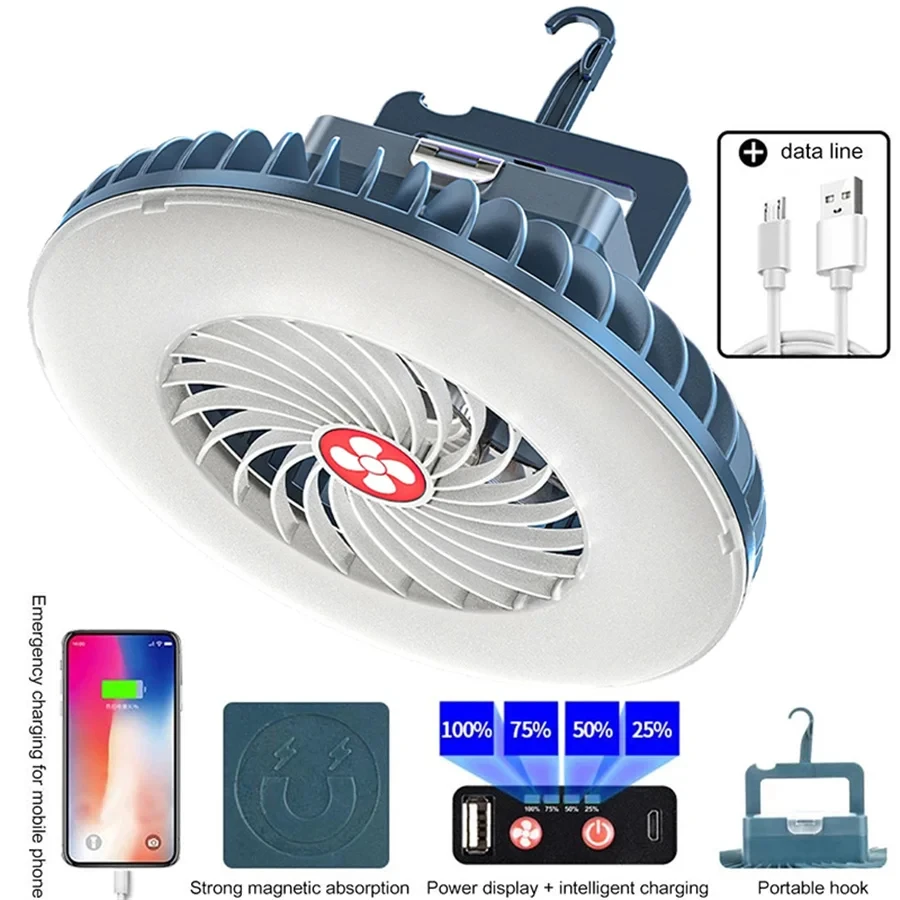 54 светодиодных многофункциональных фонарей для кемпинга