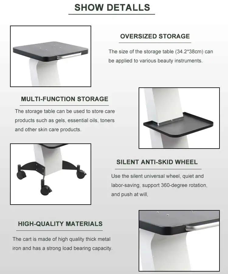 beauty trolley detail 3